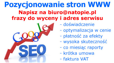 pozycjonowanie stron www Częstochowa, Katowice, Warszawa, sklepy internetowe
